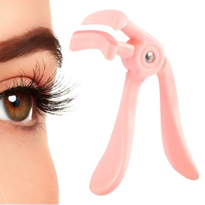 Portable Wide-Angle Eyelash Curler with Natural Curling Design