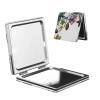 WXWJSHMGC Compact Makeup Mirror with Christmas Print, 1x/2x Magnification view 1