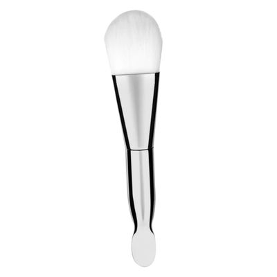 Double-Ended Rayon Facial Mask Brush, Silver