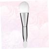 Double-Ended Rayon Facial Mask Brush, Silver view 2