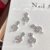 5-Piece 3D Snake Nail Charms view 4