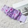 YYDPYZBD Dog Diapers for Female Dogs, Adjustable Washable Pet Sanitary Pants, Absorbent Leakproof Physiological Diaper--L view 3