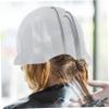 White Silicone Hair Highlighting Cap with Holes for Salon Use view 4