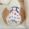 Washable Female Dog Diaper Pants, Rainbow, L view 2