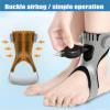 ASumPio Foot Drop Orthosis with Inflatable Airbag, Gray, Left/Right view 2