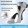 ASumPio Foot Drop Orthosis with Inflatable Airbag, Gray, Left/Right view 3
