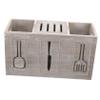 CALLARON Countertop Flatware Holder with Compartments view 1
