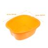 Foot Soaking Tub with Massage Nodes, Orange view 2