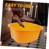Foot Soaking Tub with Massage Nodes, Orange view 3