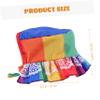 Abaodam Pet Hat for Pride Month - Rainbow Bucket Hat view 2
