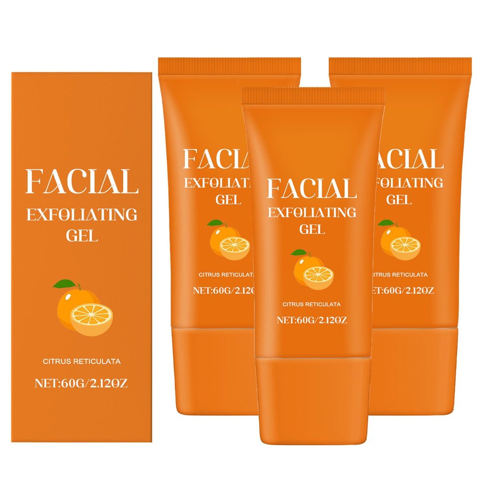 Facial Exfoliating Gel with Orange Enzyme, 60 g