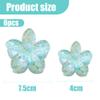 6-Piece Hibiscus Hawaii Hair Clip Set view 2