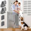 Baby Gate Hardware Mounting Kit with Latches, Brackets, Screws and Extensions view 3
