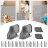 Baby Gate Hardware Mounting Kit with Latches, Brackets, Screws and Extensions view 4