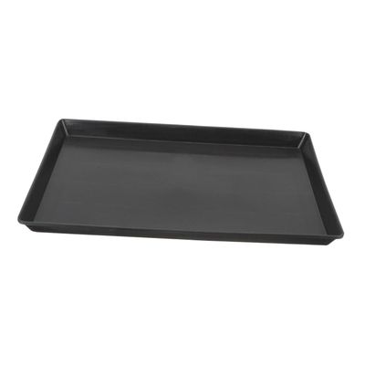 Abaodam Black ABS Pet Tray, Leakproof and Easy to Clean, for Rabbit and Dog Cages