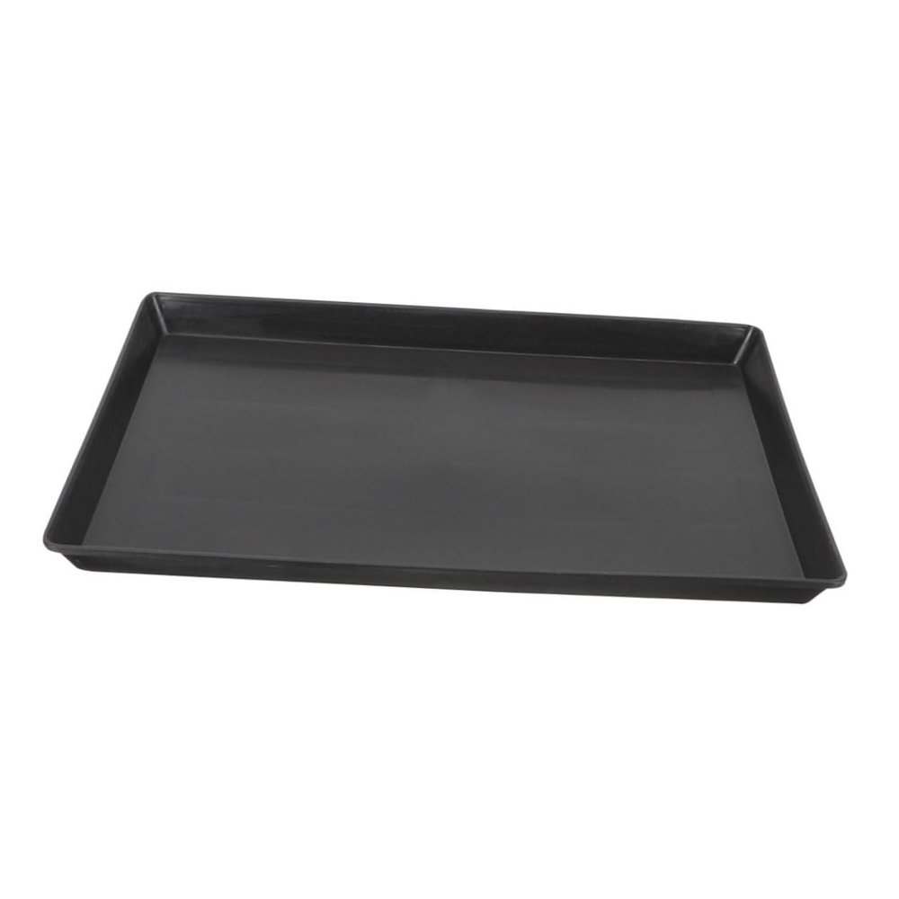 Abaodam Black ABS Pet Tray, Leakproof and Easy to Clean, for Rabbit and Dog Cages
