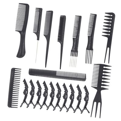 20-Piece Multifunction Comb Set for Men, Wide-Tooth Barber Combs