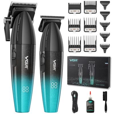 VGR 640S2 Professional Hair Clippers for Men, Cordless Barber Clippers