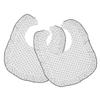 VICASKY 2-Piece U-Shaped Cotton Drool Bibs for Newborns view 1