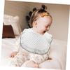 VICASKY 2-Piece U-Shaped Cotton Drool Bibs for Newborns view 2