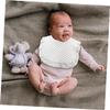 VICASKY 2-Piece U-Shaped Cotton Drool Bibs for Newborns view 4