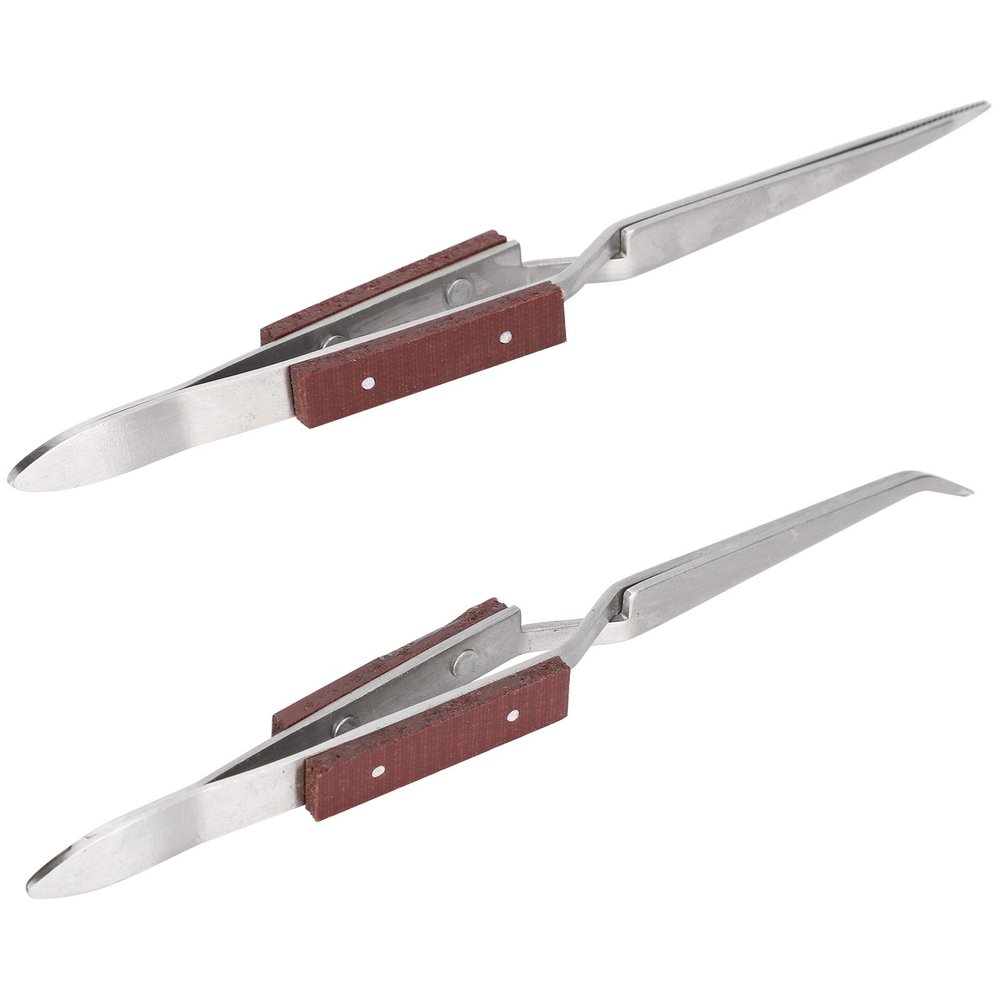 DIY Craft Lock Tweezers, 2 Pack