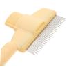 TOYANDONA Self-Cleaning Dog and Cat Grooming Comb with Ergonomic Handle view 3