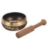 NIYANGLE Handmade Tibetan Singing Bowl with Wooden Mallet, Random Style view 1