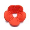 GCYEIDMA Flower-Shaped Recovery Collar for Cats and Dogs, Orange Flower, S view 1