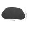 HANABASS Bicycle Handlebar Hanging Ornament, Black Plastic, Blank Smooth Surface for Writing or Painting, for Mountain Bikes and Bicycle Decoration view 4