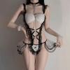 Red Anime-Inspired Lingerie Costume Set for Women, XXL view 2