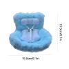 Doll Car Seat with Soft Furry Cushion and Air Vent Clip for 10–17 cm Plush Dolls view 2
