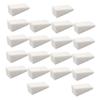 CALLARON 48 White Wedge Makeup Sponges, Washable and Reusable view 1