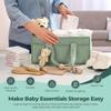 RZXBB Baby Diaper Caddy Organizer with Removable Dividers view 4