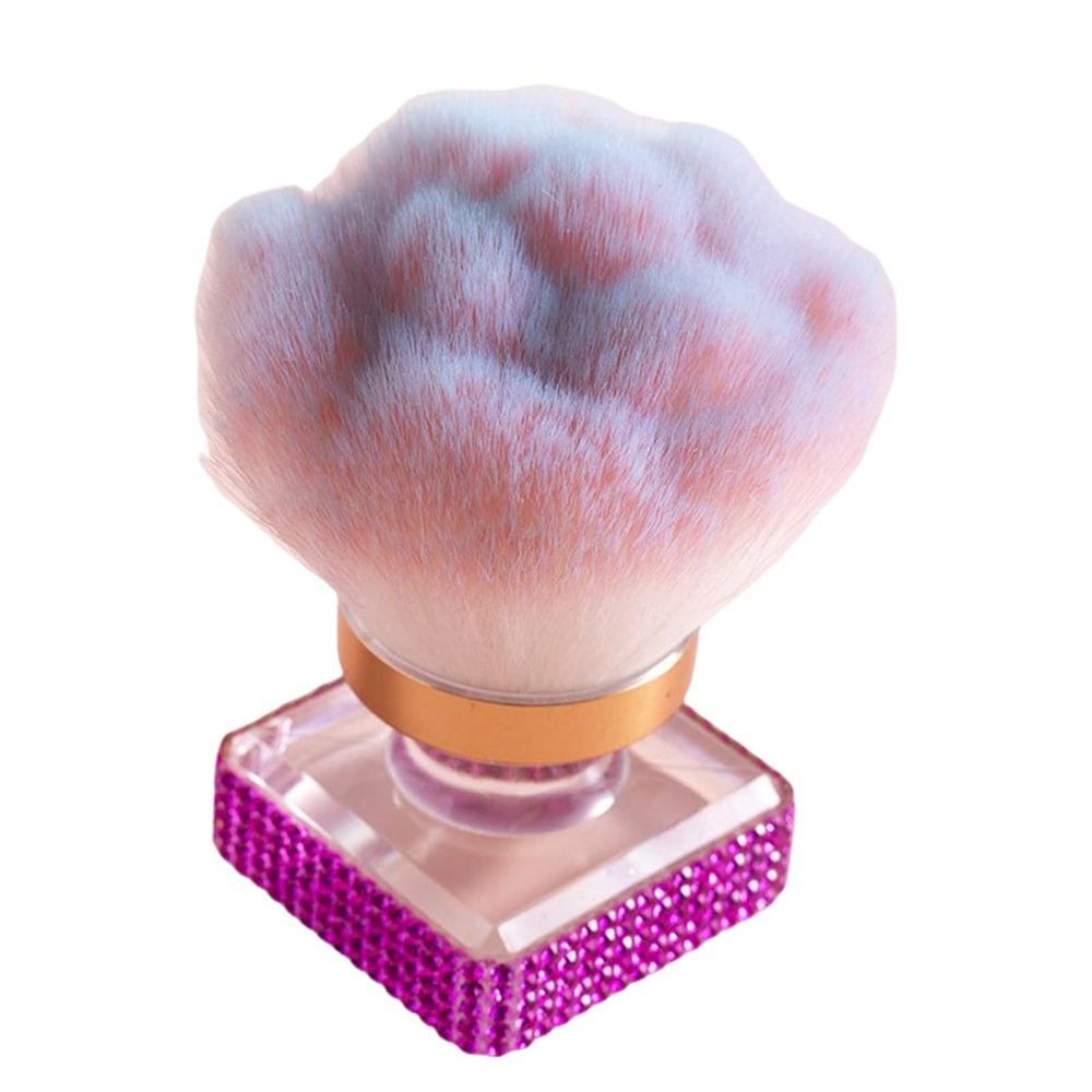 Multifunctional Travel-Size Setting Powder Brush for Contouring and Highlighting