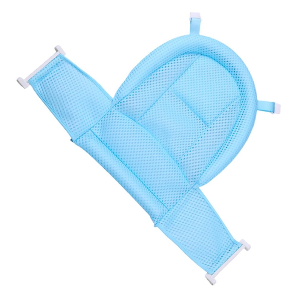 Warmhm 4-Piece Breathable Bath Mat for Newborns