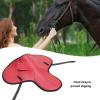 Asixxsix Horse Saddle Pad, Shock-Absorbing Riding Cushion, Anti-Slip Design, 18.9 x 18.9 in view 2