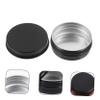 VINTORKY 20-Pack 30 ml Black Aluminum Cosmetic Jars with Screw Lids view 2