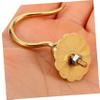 TOYANDONA 2-Piece Brass Hanging Hooks for Quail and Cockatiel Cages view 3
