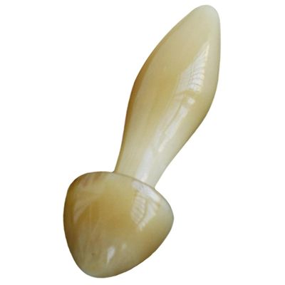 YOSADIER Mushroom-Shaped Solid Ox Horn Eye Massage Stick