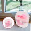 ibasenice Pink Portable Plastic Hamster Carrier for Small Pets view 4