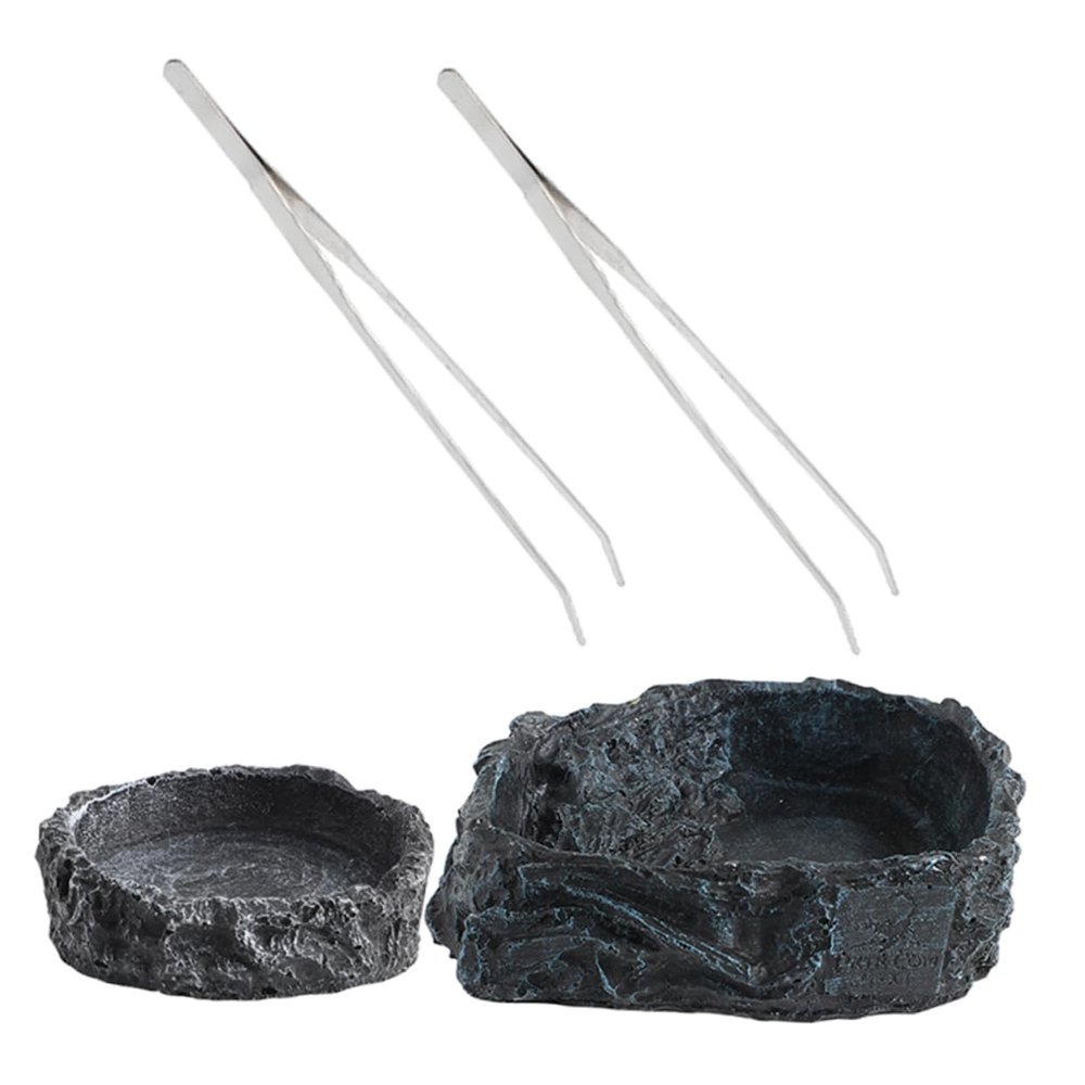 GLEAVI Reptile Feeding Bowl