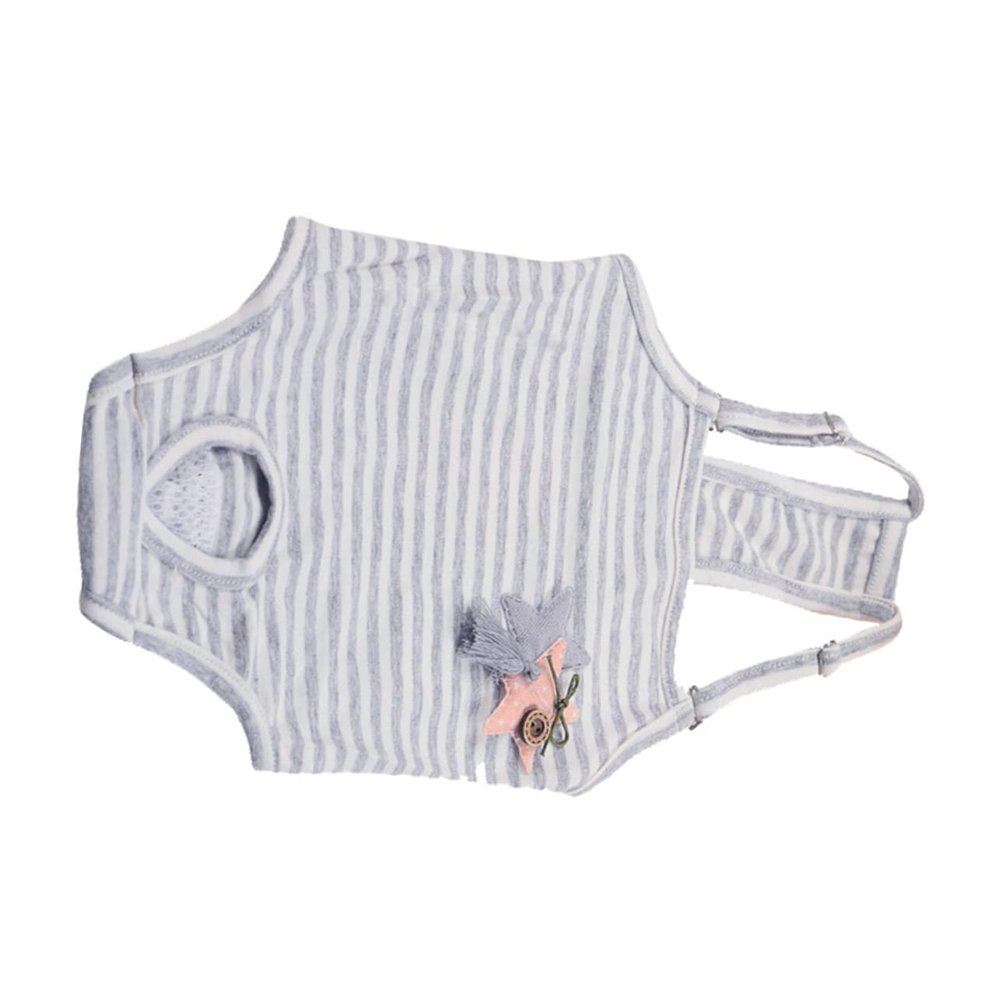 Female Dog Diapers with Suspenders, Breathable and Hygienic