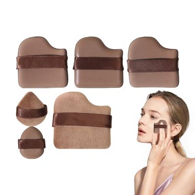 Face Powder Puff Set, Soft and Reusable