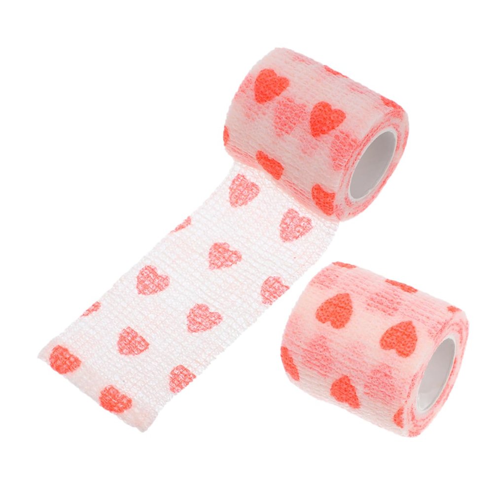 VANZACK Self-Adhesive Elastic Dog Bandages, Nonwoven Paw Protection, 2 Pieces