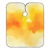 RPLIFE Watercolor Hairdressing Cape for Adults, Haircut Apron for Salon Clients, Orange/Yellow view 1