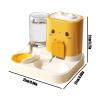 Automatic Cat Feeder, 2-in-1 Food and Water Dispenser view 2