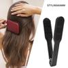Boar Bristle Brush for Teasing, Smoothing, and Detangling view 3