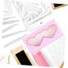 10 Pink Heart Paper Eyelash Boxes for False Eyelashes view 3
