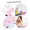 10 Pink Heart Paper Eyelash Boxes for False Eyelashes view 4